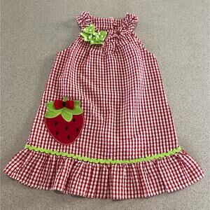 Girl's Emily Rose Strawberry Dress